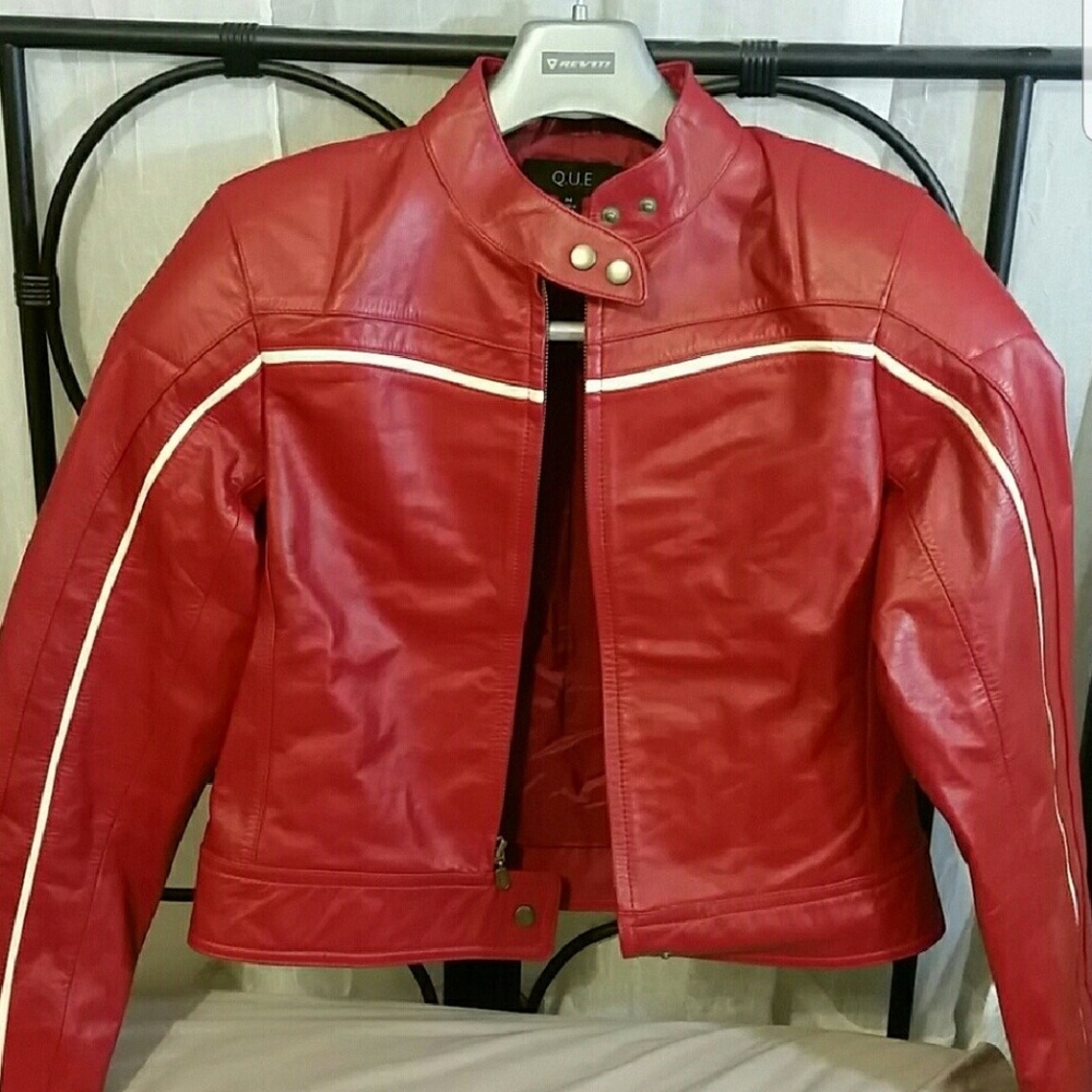 Genuine Leather Motorcycle Jacket
